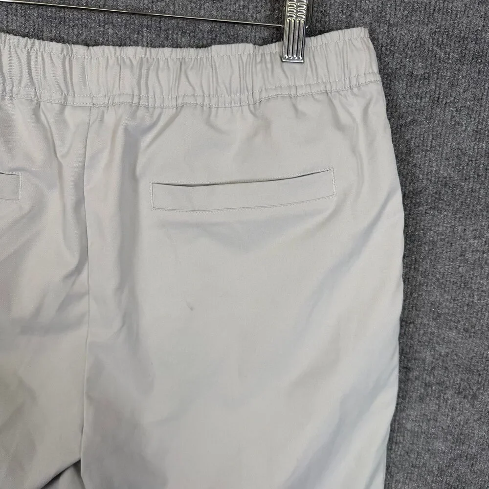 Nike Club Woven Tapered Pants Men's Large White DX0623-077 Joggers Drawstring